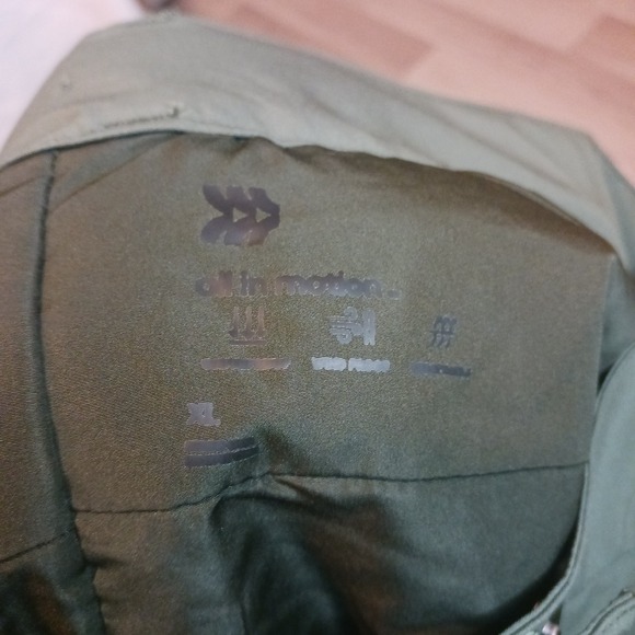 XL All in Motion Snowboard Pants Waterproof Insulated Olive Green Ski Winter - Picture 13 of 14